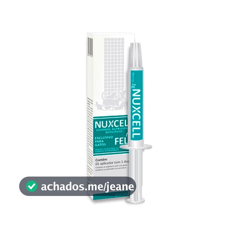 Suplemento Vitamínico Para Cães Nuxcell Fel Biosyn 2g