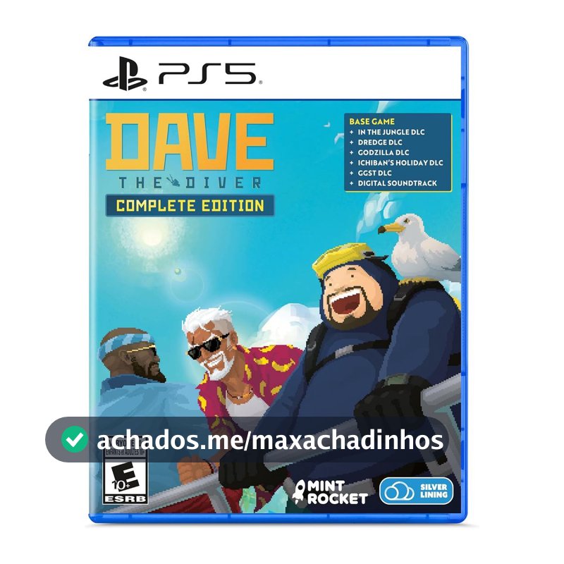 Dave The Diver Complete Edition PS5 Midia Fisica