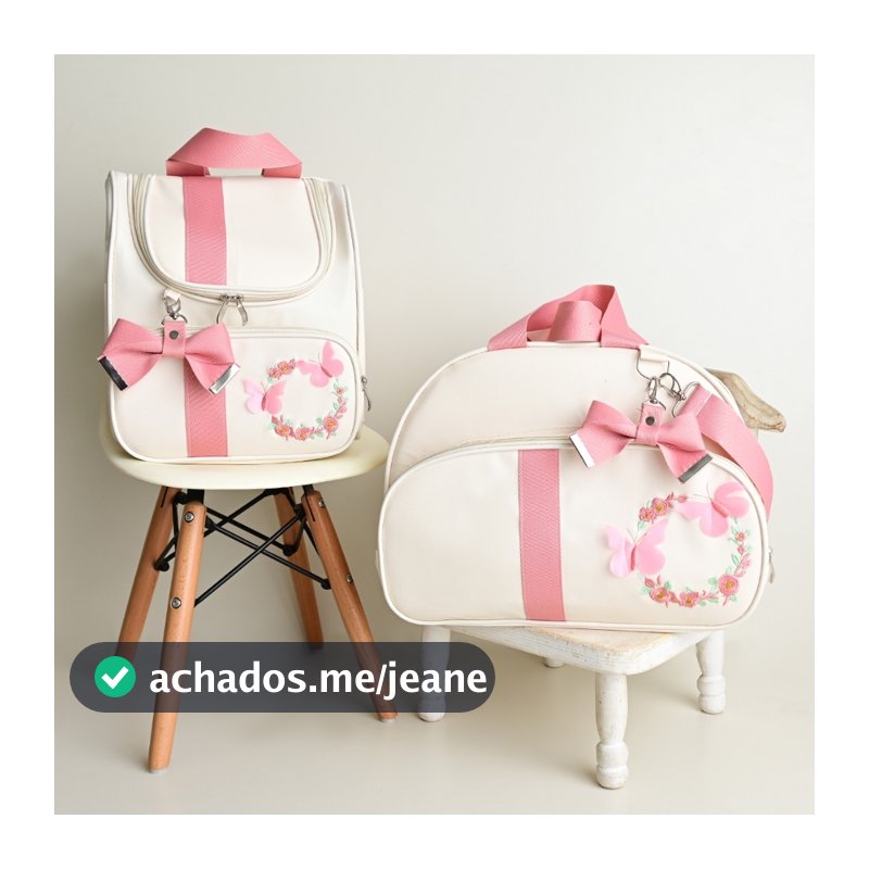 Kit Bolsas Maternidade 2 Peças Térmica Multifuncional Luxo Completa  Mochila Impermeável Grande