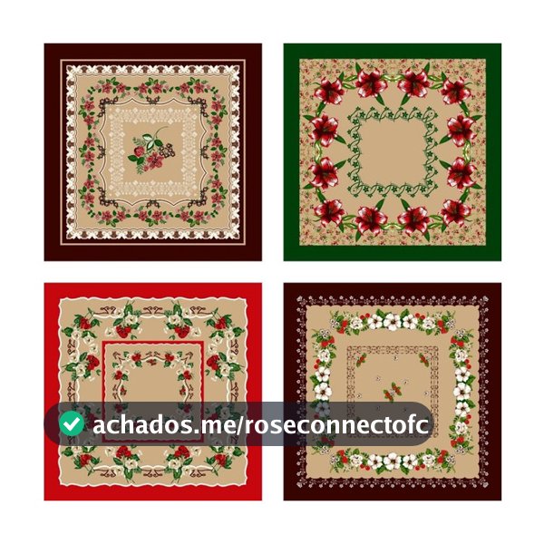 Kit 3 Toalhas De Chá Linhão 100% Algodão Lindas
