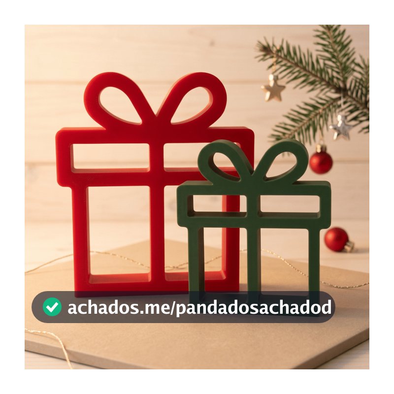 Presentes Decoração Natal Vermelho Verde efeito Madeira Minimalista Cenário Fotos Catálogo