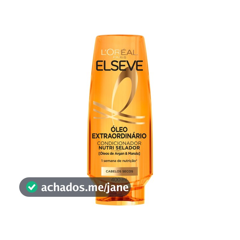 Condicionador Elseve Óleo Extraordinário Nutrição 400ml
