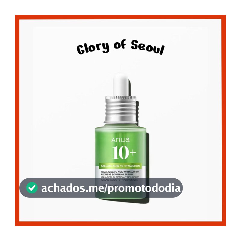 ANUA Azelaic Acid 10 Hyaluron Redness Soothing Serum, 30mL