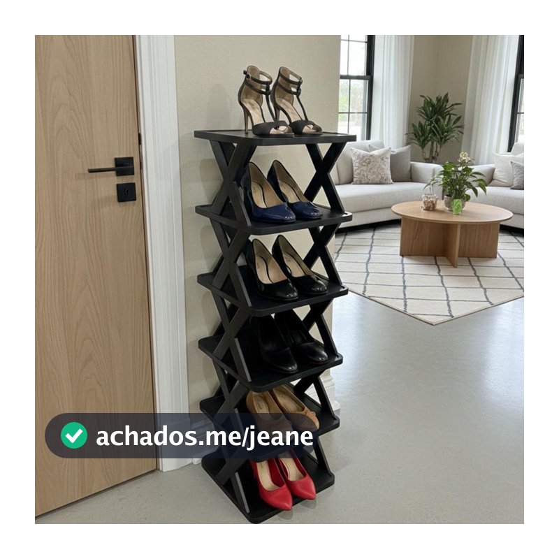 Sapateira Multifuncional Simples Organizador de Sapatos Andares Diversos Desmontável