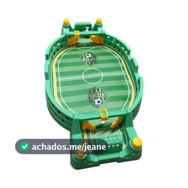 Mini Jogo Arena Futebol De Mesa Divertido Portatil Competitivo Casa Festa