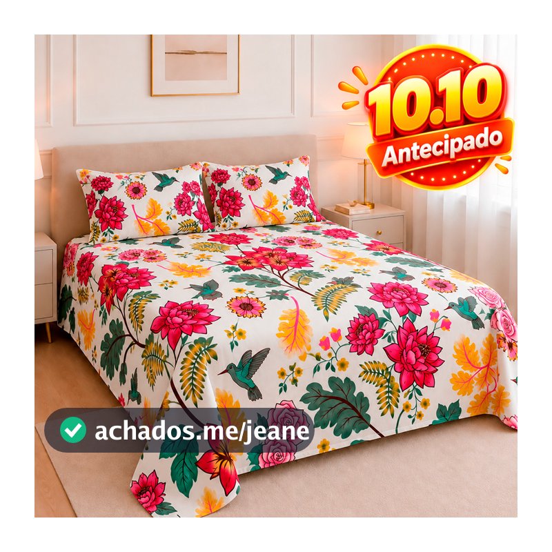 Jogo de Cobre Leito Casal 400 Fios 3 Peças Cama Box Casal Toque de Algodão Extra Macio Anti Bolinha