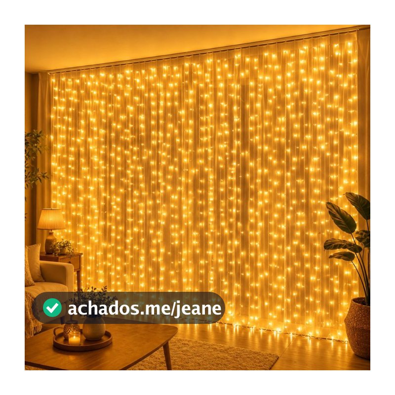 Cortina LED 4M/390LED 8 Modos De Iluminação Luzes De Fada De Fadas USB Para Decorações De Natal