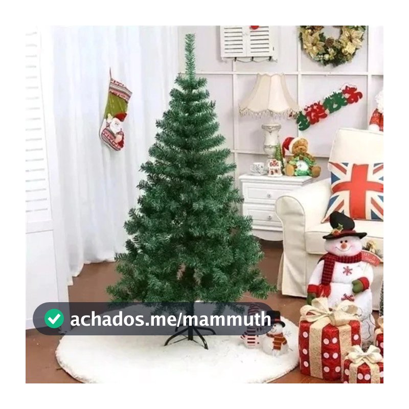 Árvore de Natal de luxo 1,2m 1,5m 1,8m 2,1m Tronco flexível ajustável