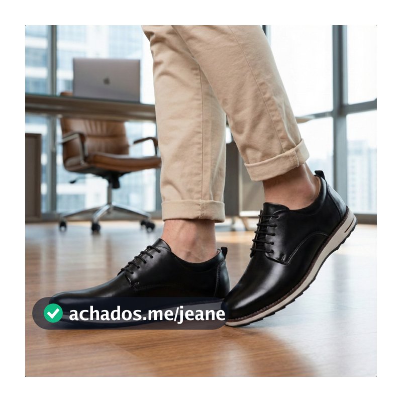 Sapato Social Masculino Oxford Casual Improvizzo