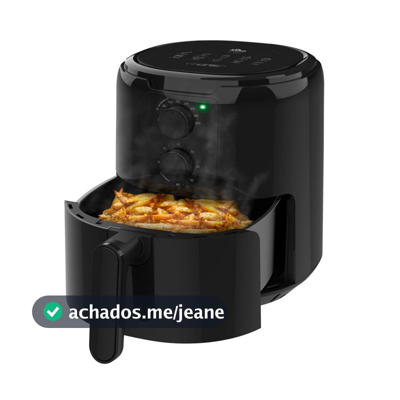 Fritadeira Air Fryer 4,2L Kian AF107 Preta 127V