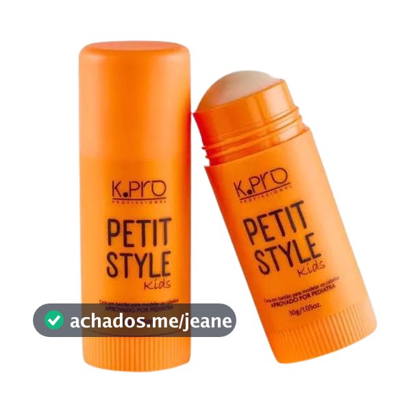 K.pro Petit Style Cera Em Bastão Modeladora Infantil 30g