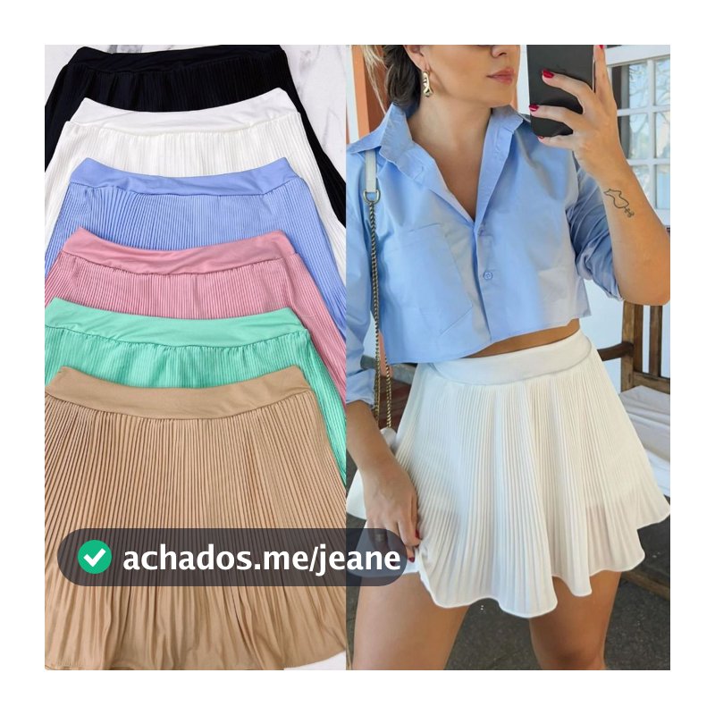 SHORT E SAIA MODA BLOGUEIRA NOVA TENDÊNCIA VERÃO 164