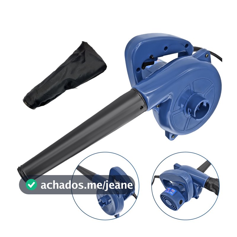 Soprador Aspirador Elétrico Folhas E Resíduos 600w