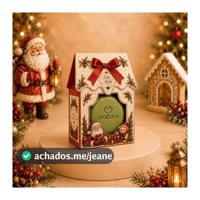 10 Caixa Casinha de Natal para Doces e Lembrancinhas | Embalagem Presente do Papai Noel