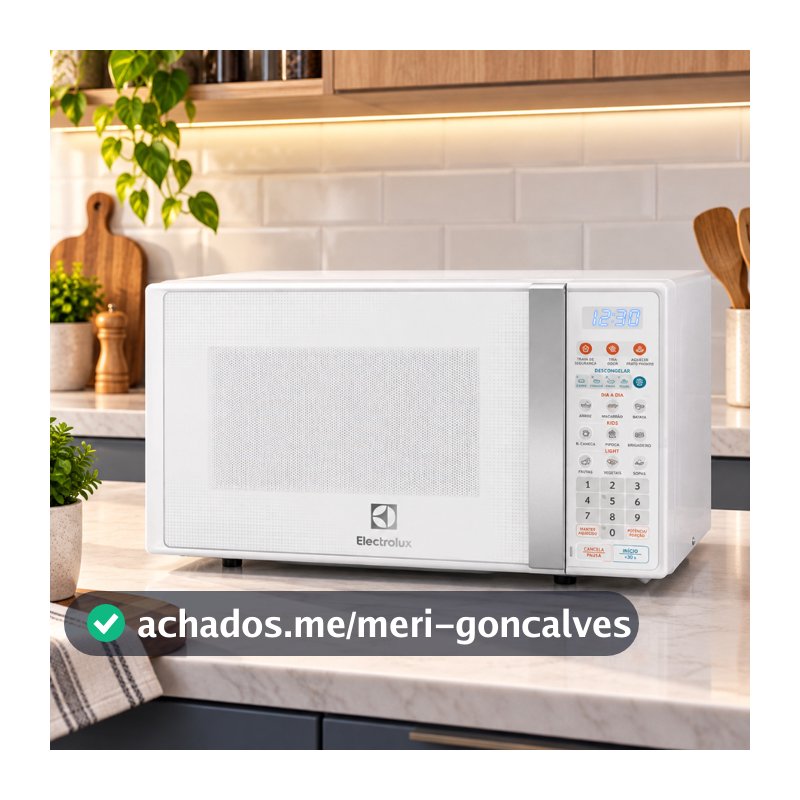 Micro-ondas Electrolux MTO30 20L Branco com Função Tira Odor