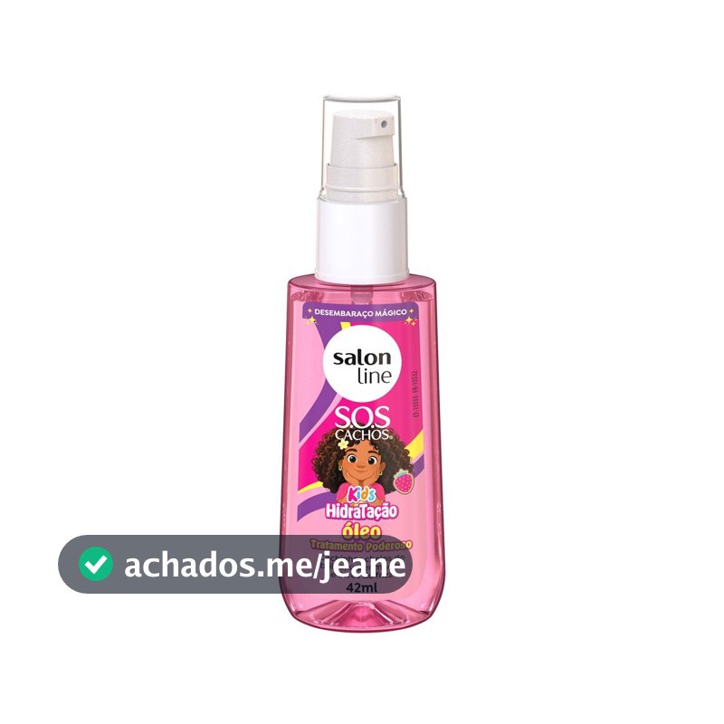 Óleo de Tratamento SOS Cachos Kids Hidratação 42ml