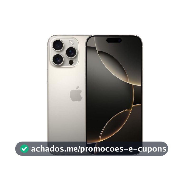 Usado: iPhone 16 Pro Max 256GB Cinza Excelente - Trocafy - Apple