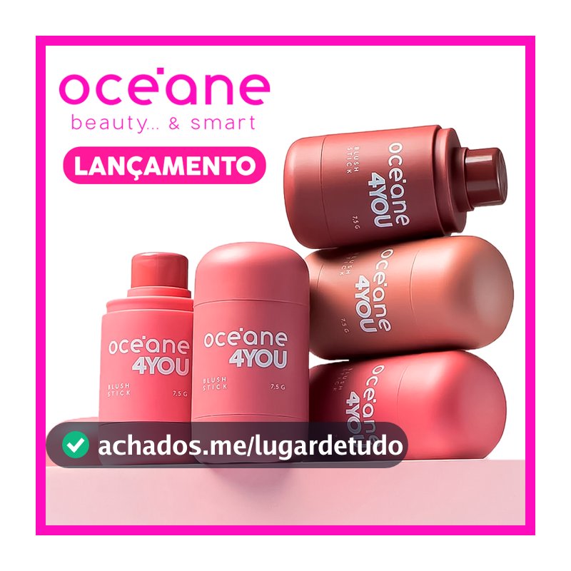 Océane 4You Blush Stick 7,5g (Efeito matte e textura cremosa que combina com todos os estilos)