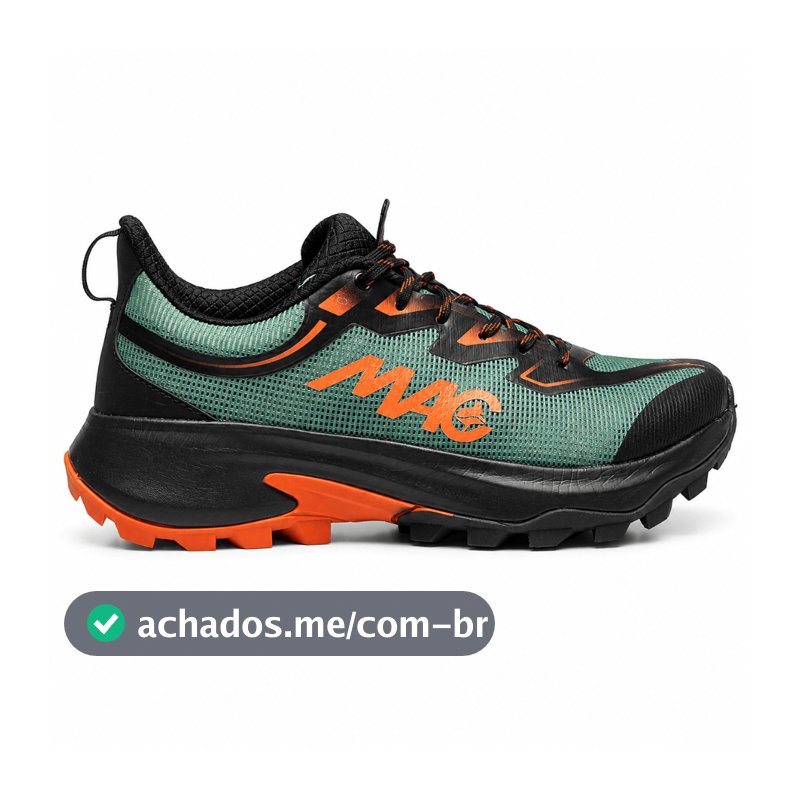 Tênis Aventura Macboot Fuga X Super Leve Trilhas Técnicas Caminhada