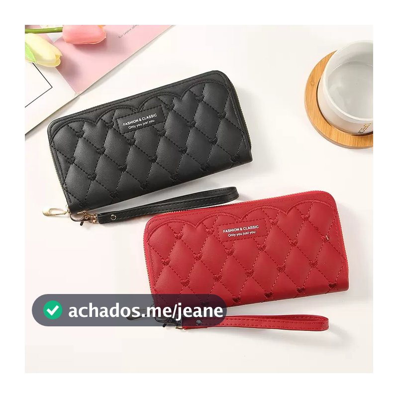 Carteira Feminina Versão Coreana Moda Novo Estilo