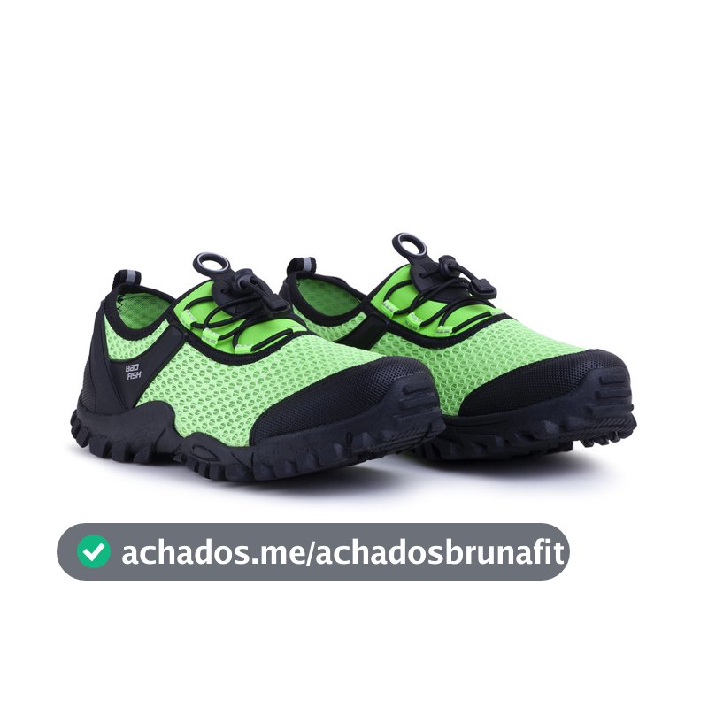 Tênis Antiderrapante Track  P/ Esportes Pesca Camping Trilha Lazer Bad Fish