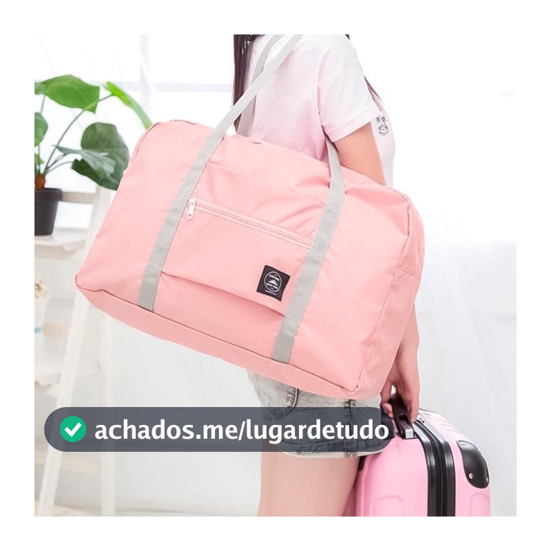 Bolsa de Viagem Mala Dobrável Capacidade Impermeável