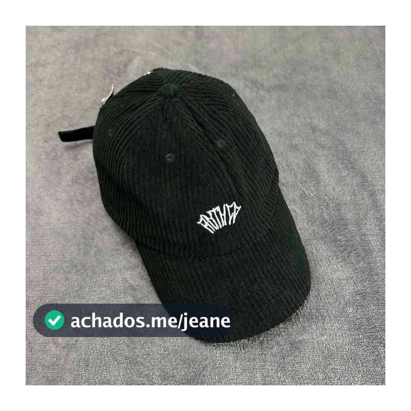Boné Aba Curva de Veludo Dad Hat Anth Co Tag
