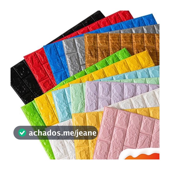 Papel de parede autoadesivo 3d, impermeável, painel de parede de tijolos, adesivos para sala de estar, quarto, criança, decoração de casa, tijolo