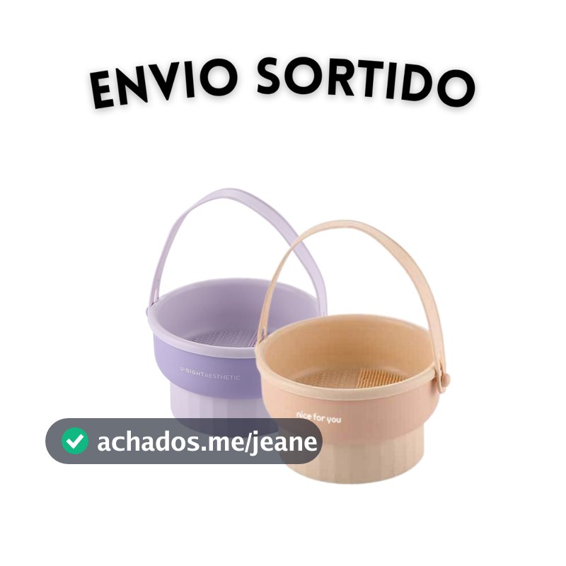 Estojo De Limpeza De Escova Pincel De Maquiagem Organizador