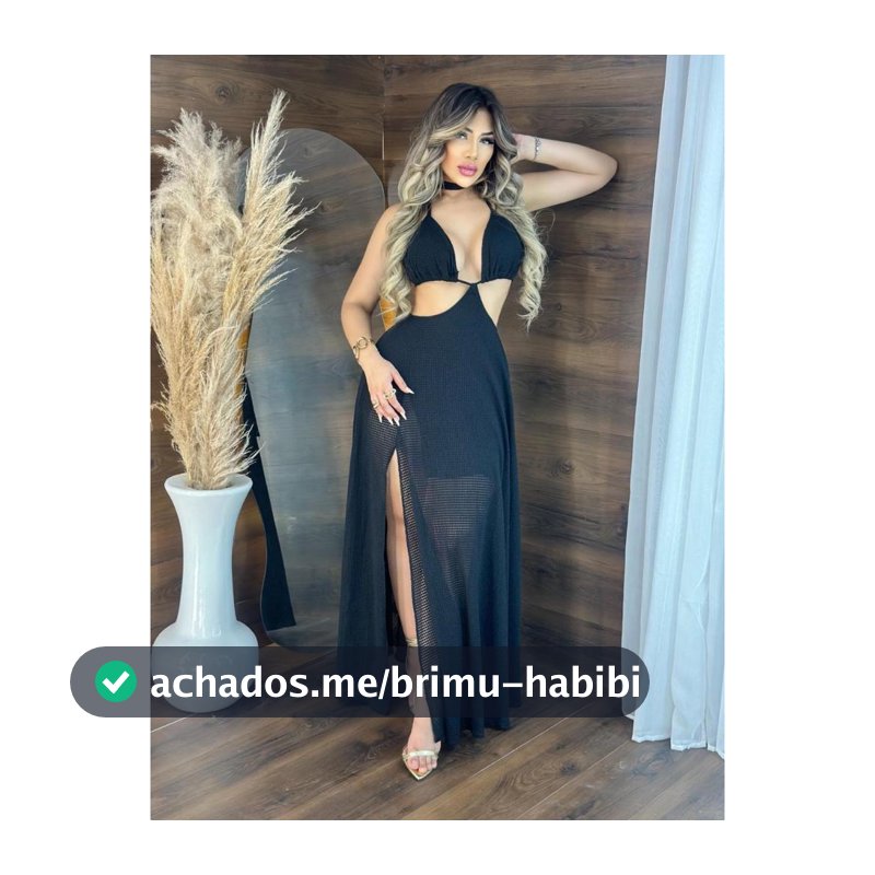 Vestido Rendão Longo Multiformas 38/42