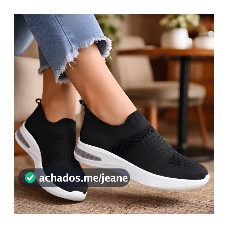 Tênis Femenino Piccadilly SoftStep Knit Ultraconforto com Amortecedor 940