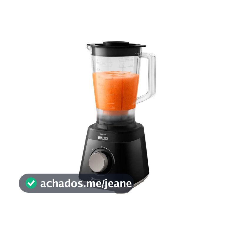 Liquidificador Philips Walita Daily RI2110/30 2 Velocidades + Pulsar 550W Preto
