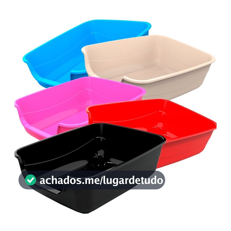 Caixa de Areia para Gatos Bandeja Caixona Big Alvorada Promoção Envio Imediato
