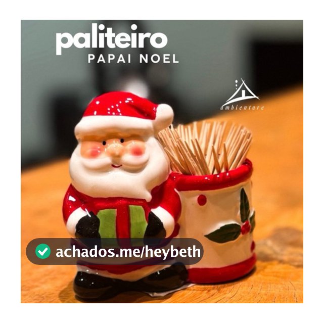 Paliteiro Papai Noel / Boneco de neve Natal envio rápido
