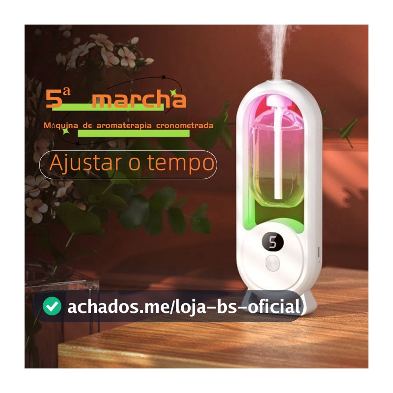 Aromatizador Automática Difusor de Essencia Aroma e Umidificador de Ar Multifuncional F2