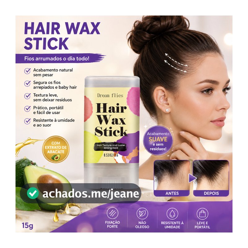 Bastão De Estilo De Cabelo Original , Cuidados Com Os Cabelos , 15g , Cera