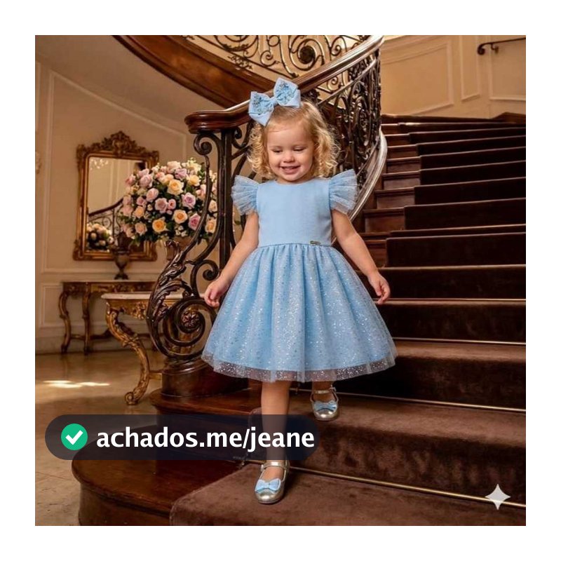 (NOVIDADE - 1 A 8 ANOS) Vestido Luxo Infantil feminino para festas, ABC, formatura, aniversarios, casamento Menina