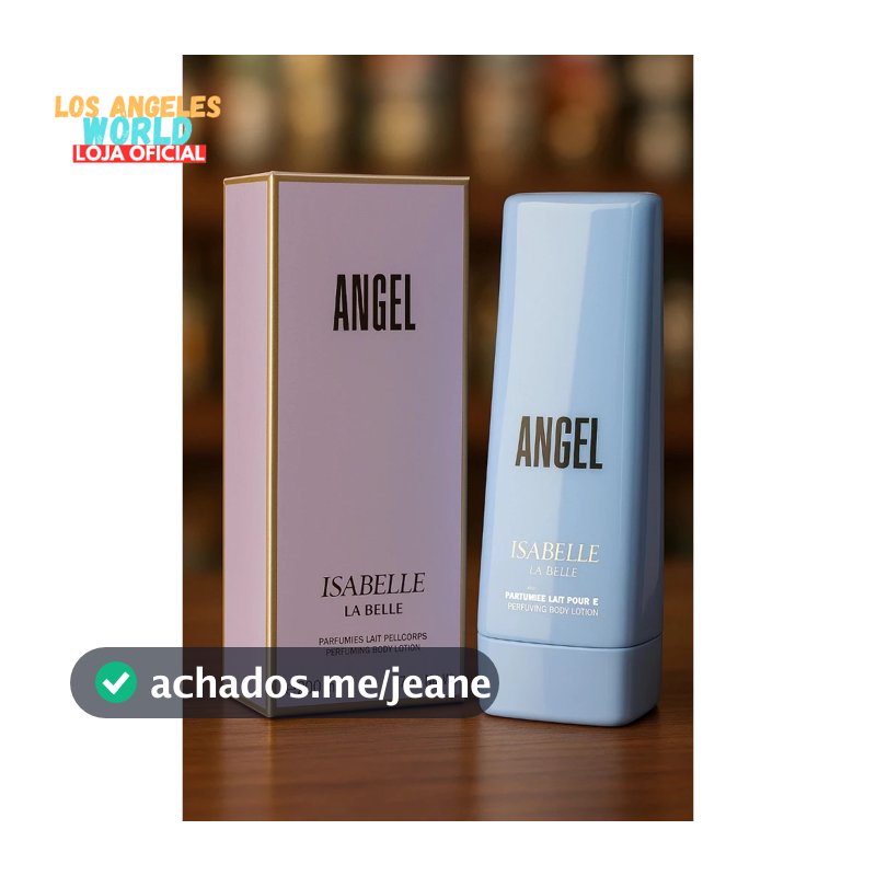 Angel 200ml Isabelle La Belle Creme Corporal Hidratante Perfumado Sedutor Original