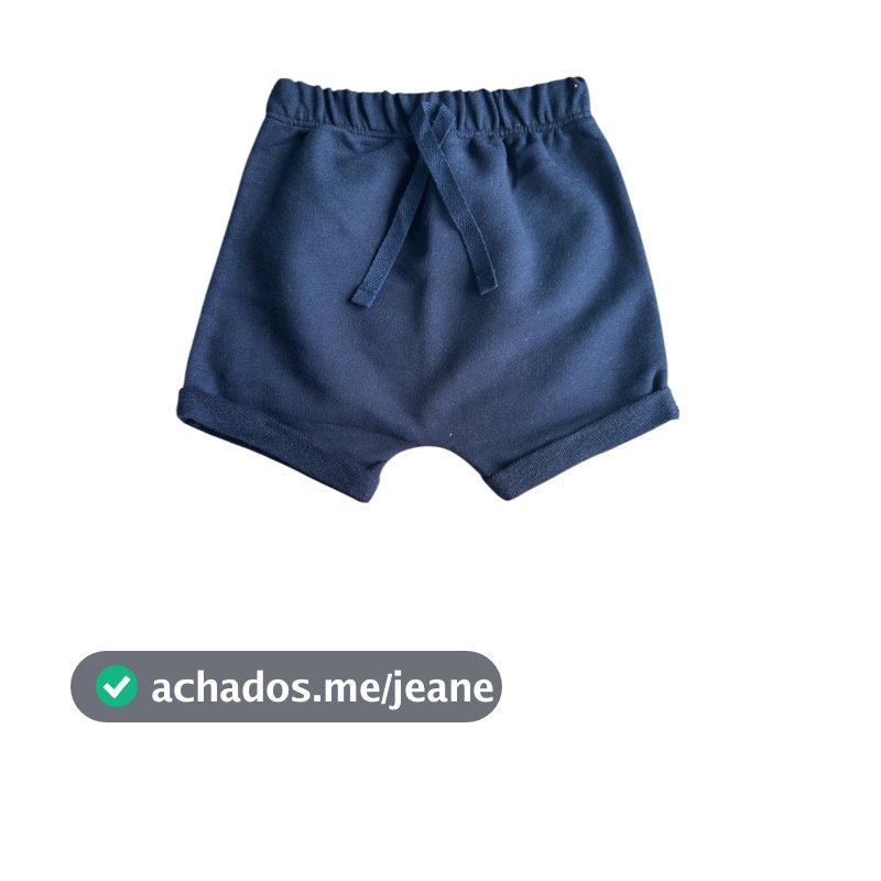 Kit 4 Shorts Bebê Recém Nascido Infantil Moletinho Algodão Macio Confortável Qualidade Superior