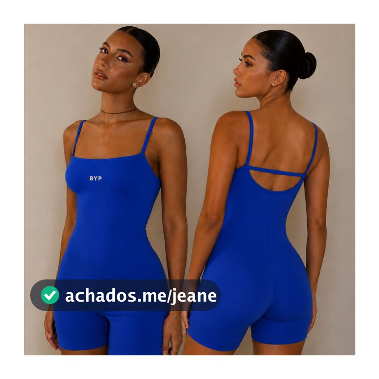 Macaquinho Poliamida Fitness Compressão Zero Transparência