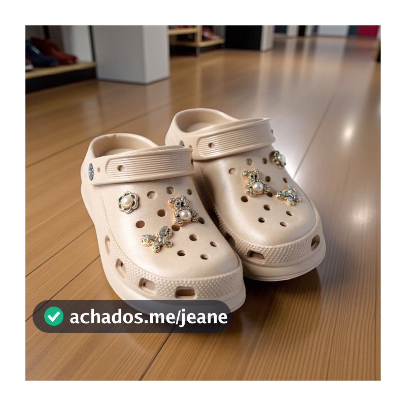 Sandália Chinelo Babuche Feminino Yvate com 6 Botons Removíveis