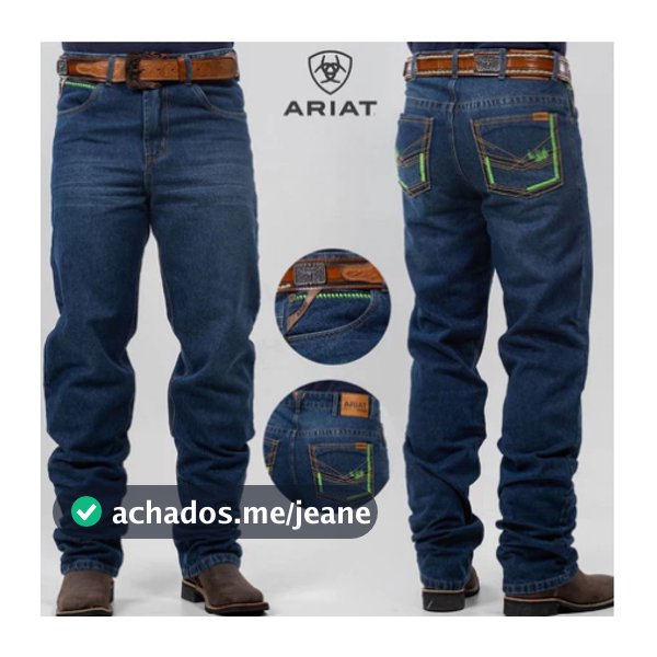 CALÇA COUNTRY JEANS  MASCULINA RODEIO E AMERICANA LACO COWBOY JEANS GROSSO E LANÇAMENTO JEANS GROSSO