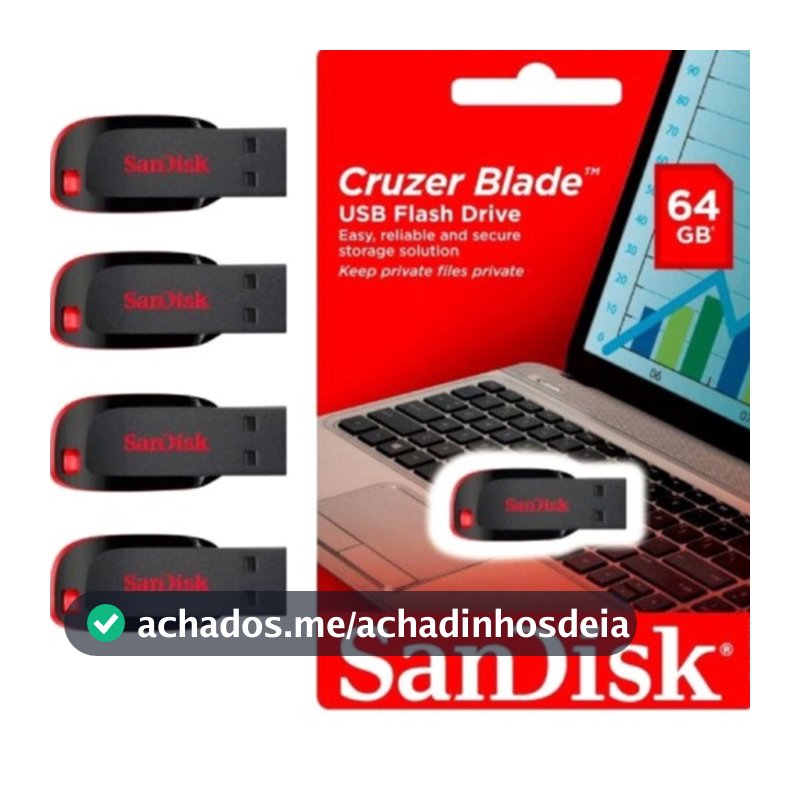 Pen Drives e OTGs USB 8GB 16GB 32GB 64GB Cruzer Lâmina 2.0 Flash Drive Memory Stick Pen Drive (Rplc)