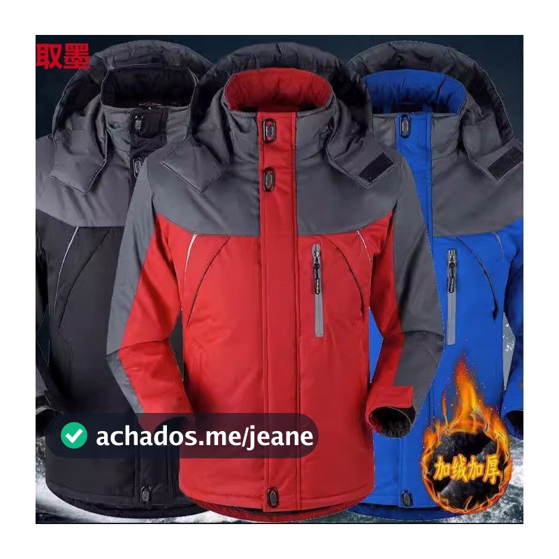 25 inverno Casual esportes workwear jaqueta acolchoada de algodão masculino velo-acolchoado jaqueta impermeável ao ar li
