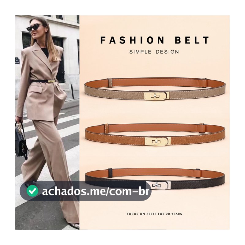 Acessório De Cinto De Vestido , Couro Genuíno Feminino Fino Decorativo Versátil De Alta Qualidade Para Ternos Femininos