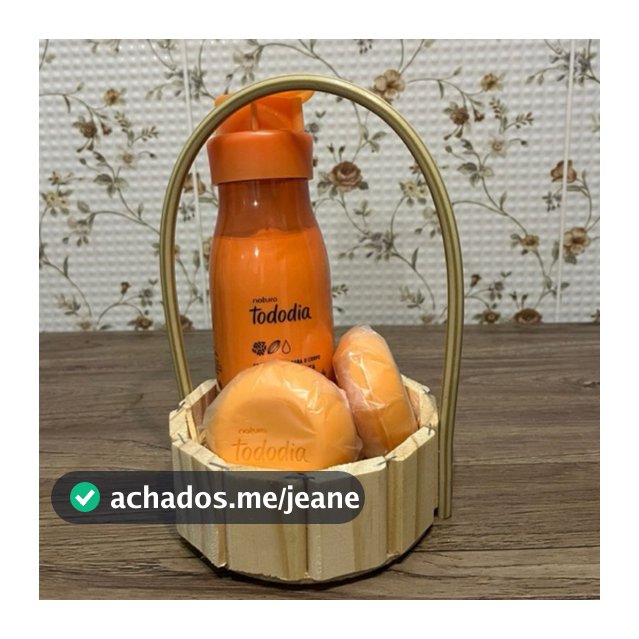 Kit Cestas de Madeira Pinus Redonda 13cm com Alça para Presente Cosmético Chocolates Páscoa