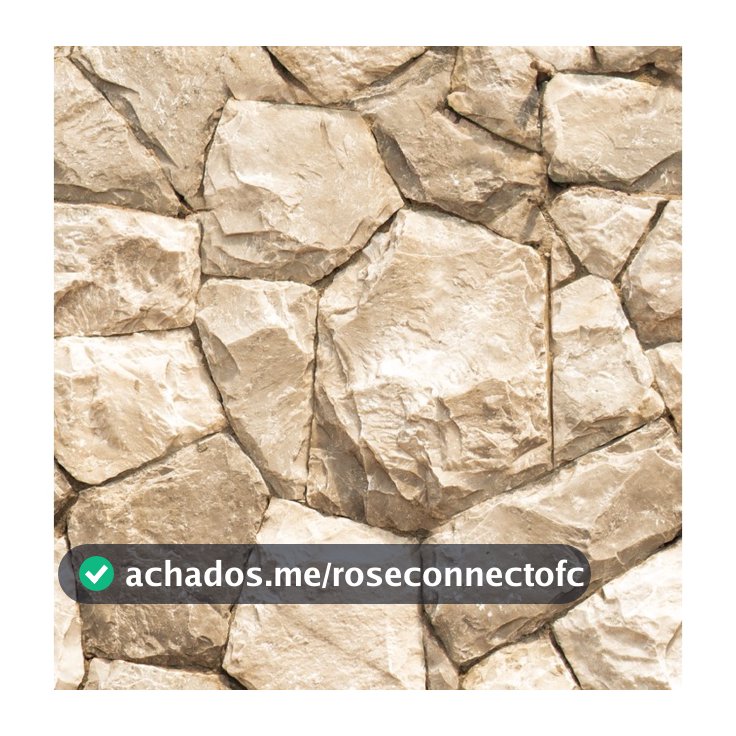 Papel de Parede Pedras 3d Bege Rústica Vários Tamanhos PED87