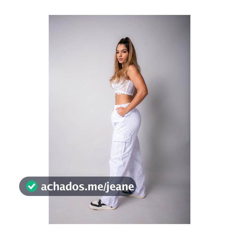 CALÇA CARGO FEMININA SKATISTA STREET - ENVIO IMEDIATO