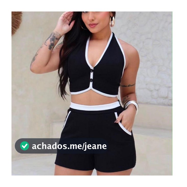 Conjunto Alfaiataria Feminino Cintura Alta