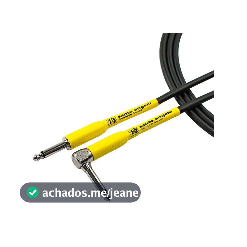 Cabo Guitarra Santo Angelo Samurai Standard P10xP10L 3,05m